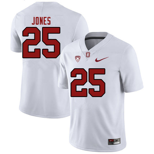Men #25 Brandon Jones Stanford Cardinal College Football Jerseys Sale-White
